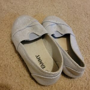 Slip on Sliver Shoes
